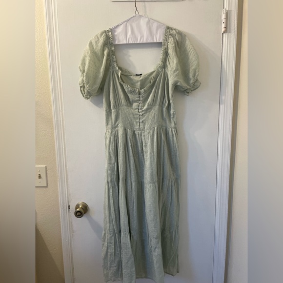 Nasty Gal Dresses & Skirts - Sage NastyGal Maxi Dress Medium